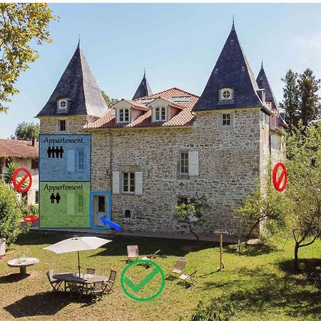 Chateau De Souhy Urcuit Bagian luar foto
